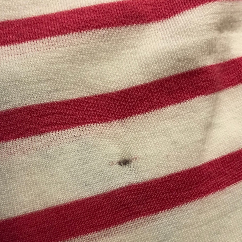 Pink and white striped tee - Picture 5 of 5